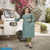 Karissa Livia Wholesale Reyon Long Kurtis