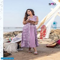 HELLO JACKETS VOL 6 BY S4U ELEGANT PARTY WEAR LONG KURTI WITH JACKET SUPPLIER