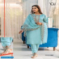 You Rooh Wholesale Super Fancy Kurti With Pant And Dupatta Catalogs