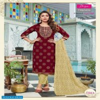 DIYA TRENDS ALVEERA VOL 1 RAYON READYMADE 3 PIECE COLLECTION