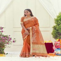 SHANGRILA AASHIMA ORGENZA FANCY SAREES COLLECTION