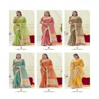 SHANGRILA AASHIMA ORGENZA FANCY SAREES COLLECTION