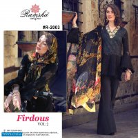 RAMSHA FIRDOUS VOL 2 COTTON PAKISTANI SUITS