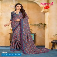 Madhupriya Saraswati Wholesale Reniyal Printed Sarees