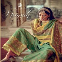 AIQA Nimrah Wholesale Pure Bemberg Russian Art Silk Salwar Suits