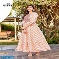 Mittoo Bindi Wholesale Long Anarkali Long Kurtis