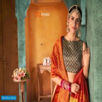 Shubhkala Floral Vol-4 Wholesale Pure Rera Silk Lehengas
