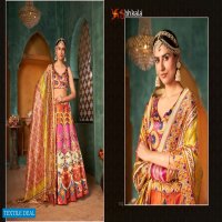 Shubhkala Floral Vol-4 Wholesale Pure Rera Silk Lehengas
