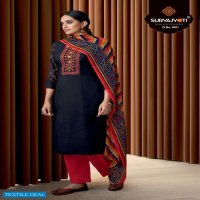 Suryajyoti Nishita Vol-1 Wholesale Pure Reyon Print Dress Material