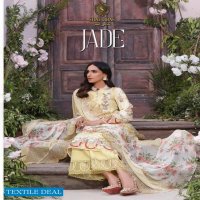 Jade Shai Libaas Wholesale Shopping Pure Cambric Cotton Dress Material