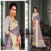 SAI ANSH LUCKNOVI BEAUTY CHIKANKARI MEENA SOFT SAREES