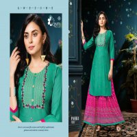 KINTI PAHELI TOP WITH SKIRT NEW CONCEPT FOR WOMEN