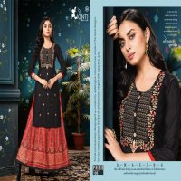 KINTI PAHELI TOP WITH SKIRT NEW CONCEPT FOR WOMEN