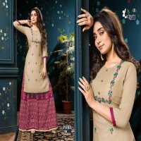 KINTI PAHELI TOP WITH SKIRT NEW CONCEPT FOR WOMEN
