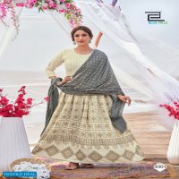 BLUE HILLS WALKWAY DUPATTA EDITION VOL 3 GOWN WITH DUPATTA CLASSIC PRINTS
