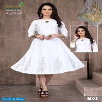 Kanha Kaynat Wholesale Anarkali Long Kurtis