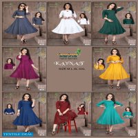 Kanha Kaynat Wholesale Anarkali Long Kurtis