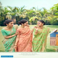 Revanta Shakti Wholesale Shopping Pure Silk Copper Zari Sarees