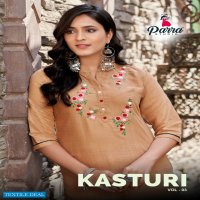 Parra Kasturi Vol-3 Wholesale Long Kurti Catalogs