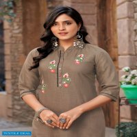 Parra Kasturi Vol-3 Wholesale Long Kurti Catalogs