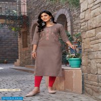 Parra Kasturi Vol-3 Wholesale Long Kurti Catalogs