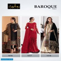 Rawayat Baroque Vol-1 Wholesale Pakistani Concept Dress