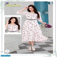 karissa Kinlee Nx Vol-1 Wholesale Long Kurti Catalogs