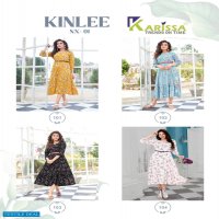karissa Kinlee Nx Vol-1 Wholesale Long Kurti Catalogs