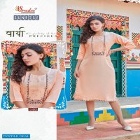 Smylee Sunrise Wholesale Heavy Mumbai Manual Emb. Work Kurtis