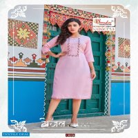 Smylee Sunrise Wholesale Heavy Mumbai Manual Emb. Work Kurtis