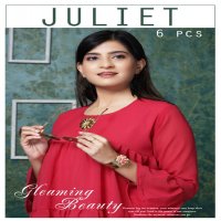 GAABHA JULIET GEORGETTE DECENT LOOK SHORT TOP CATALOG