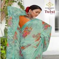 Shubh Shree Tulsi Vol-2 Wholesale Weightless Fabrics Ethnic Sarees