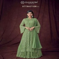GULKAYRA ATTRACTION NX PARTY WEAR WEDDING DRESS READYMADE COLLECTION