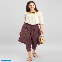 Mesmora 15 Khadi Pair Wholesale Kurti With Pant Pair