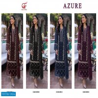 GUL FARAZ AZURE 509 DESIGN PAKISTANI DRESSES