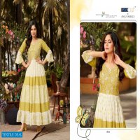 Anju Lime Light Wholesale Designer Anarkali Long Gown Kurtis