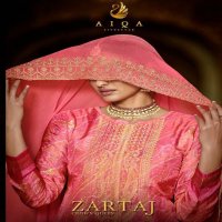 AIQA Zartaj Wholesale Pure Russian Woven With Digital Print Designer Salwar Suits
