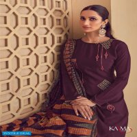 Karma Noor Vol-6 Wholesale Natural Crepe Embroidery Casual Salwar Suits