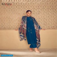 Karma Noor Vol-6 Wholesale Natural Crepe Embroidery Casual Salwar Suits