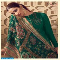 Karma Noor Vol-6 Wholesale Natural Crepe Embroidery Casual Salwar Suits