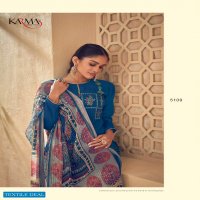 Karma Noor Vol-6 Wholesale Natural Crepe Embroidery Casual Salwar Suits