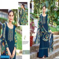 Alok Amber Wholesale Pure Viscose Self Work Dress Material