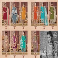 Alok Patiyala Babes Wholesale Pure Cotton Self print And Work Dress Material