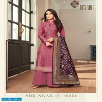 Amirah Shringar Wholesale Heavy Modal Silk With Work Suits
