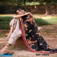 MESMORA 1600 TO 1609 WHOLESALE Khadi embroidered Shawls Dupatta