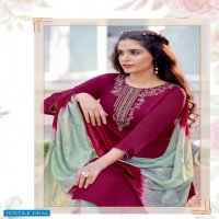 Koodee Riva Vol-6 Wholesale Kurti With Pant And Dupatta