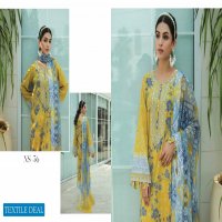 Nureh Gardenia Unstitched Embroidered Lawn Collection Pakistani Suits