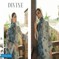 Nureh Gardenia Unstitched Embroidered Lawn Collection Pakistani Suits