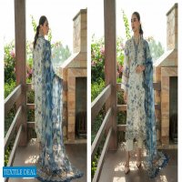 Nureh Gardenia Unstitched Embroidered Lawn Collection Pakistani Suits