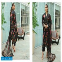 Nureh Gardenia Unstitched Embroidered Lawn Collection Pakistani Suits